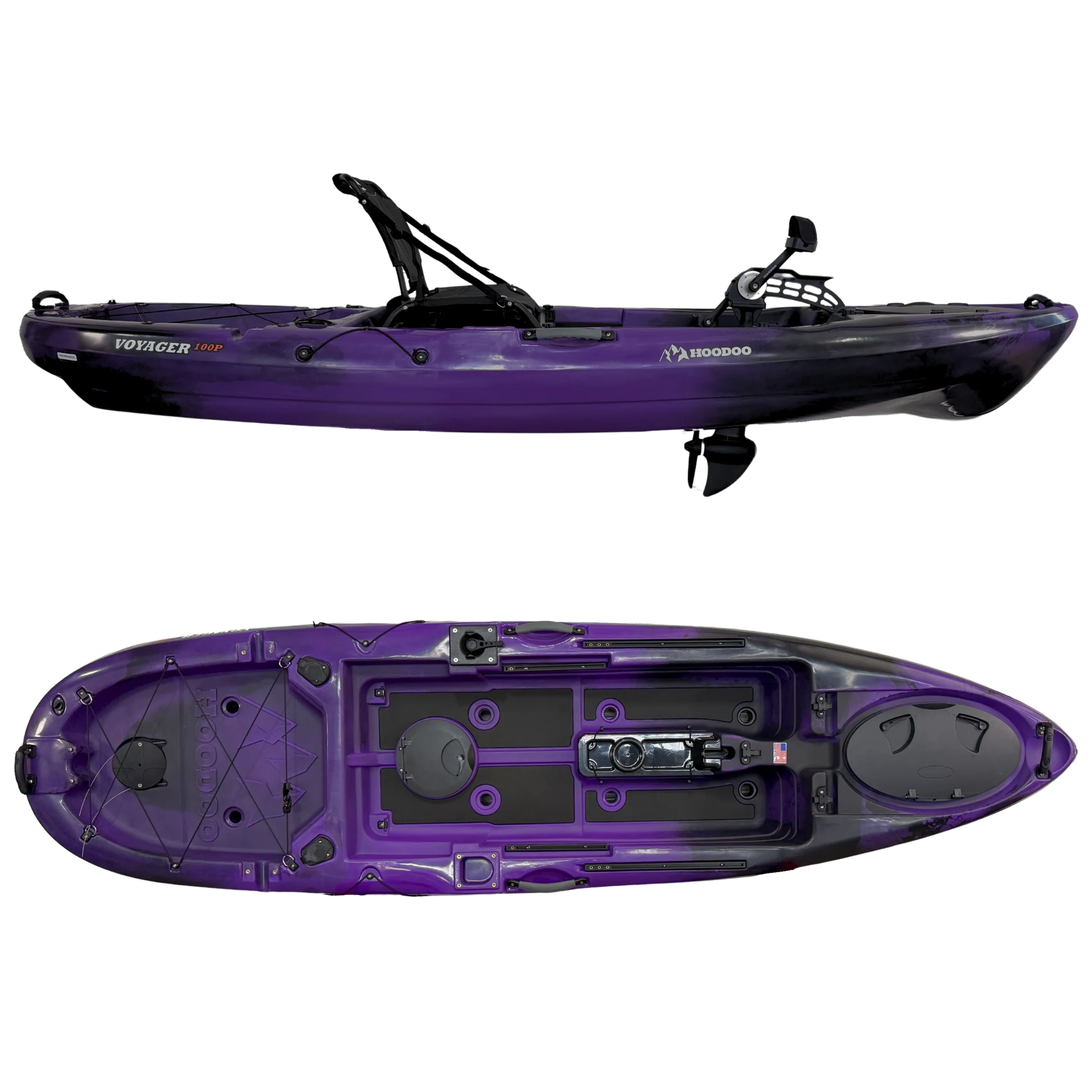 Hoodoo Voyager 100P Pedal Drive Kayak - Image 23