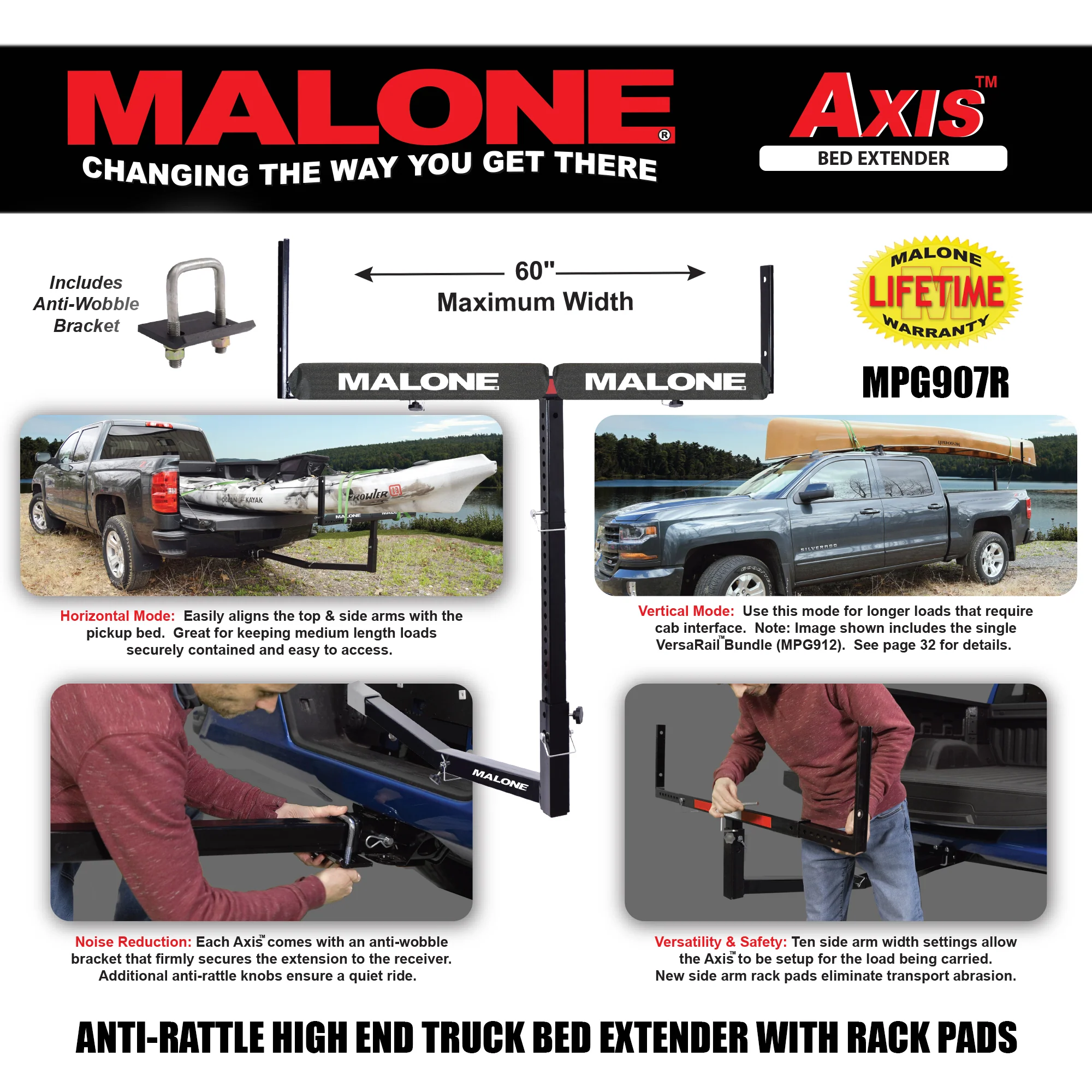 Malone Autorack Truck Bed Extender - Image 4