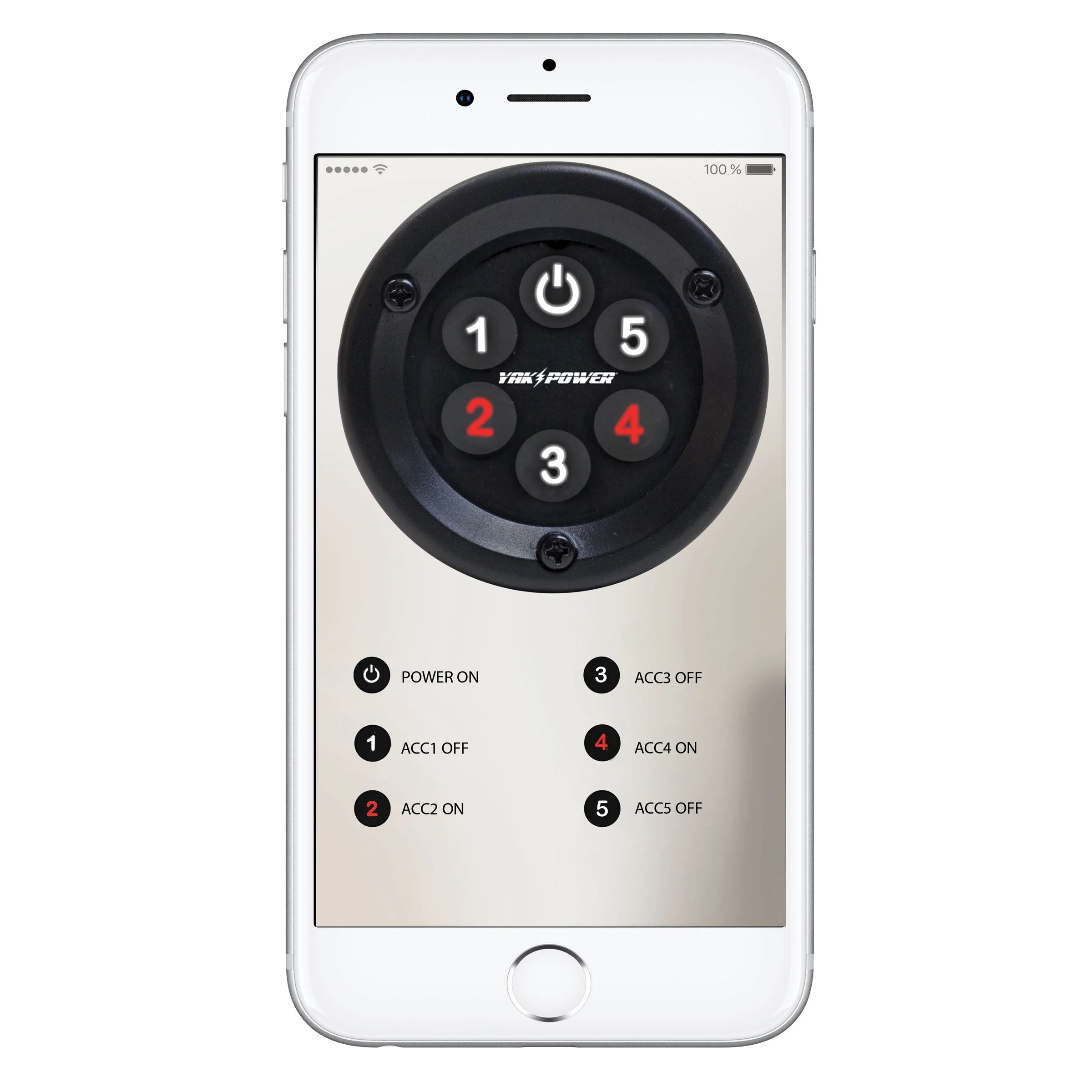 Portable Power Station with 5 Circuit Wireless Digital Switching System (batteries not included) - Image 17
