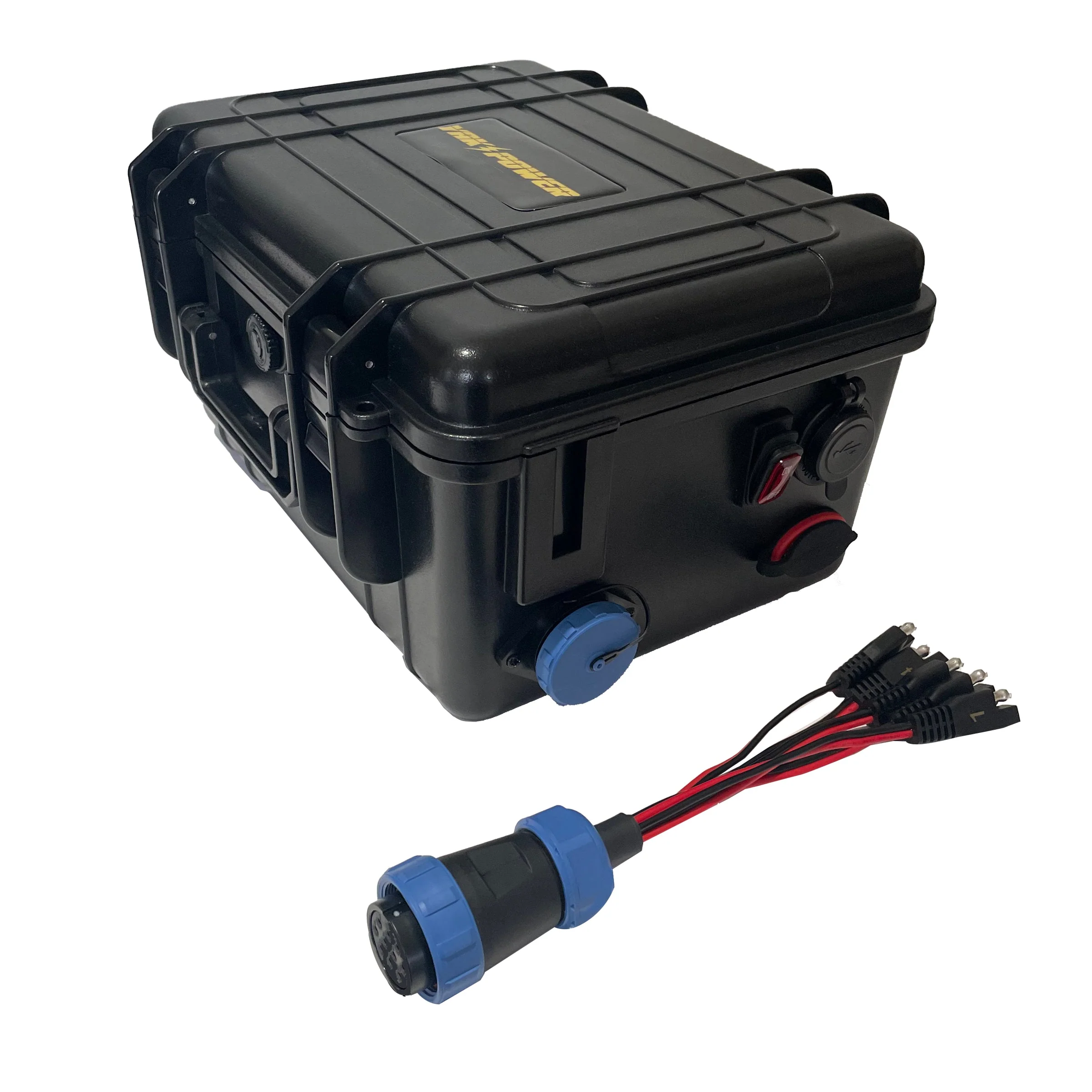 Portable Power Station with 5 Circuit Wireless Digital Switching System (batteries not included) - Image 3