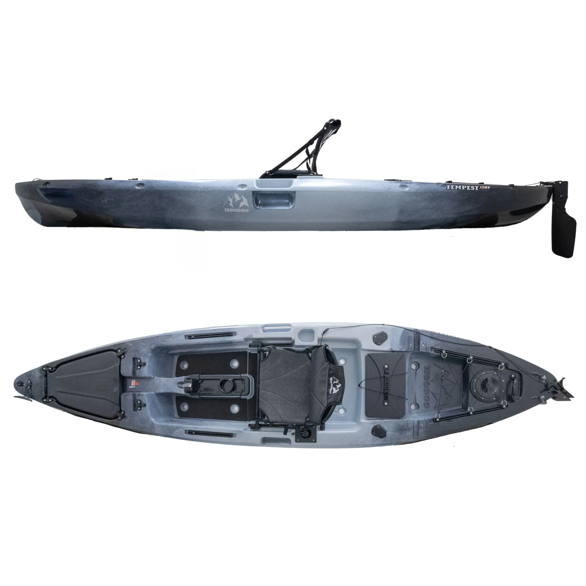 Hoodoo Tempest 120P Pedal Drive Kayak - Image 16