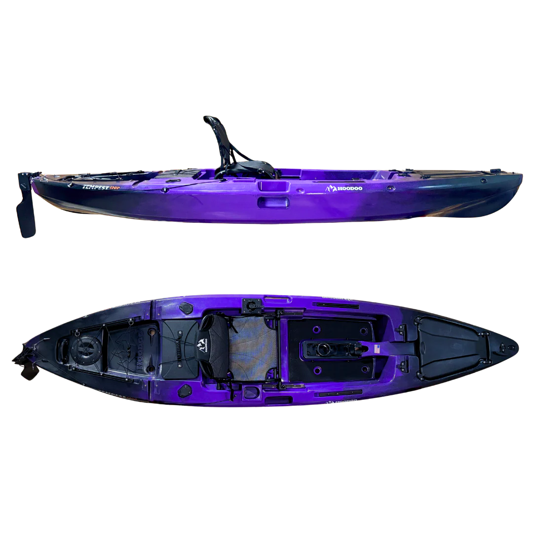 Hoodoo Tempest 120P Pedal Drive Kayak - Image 19