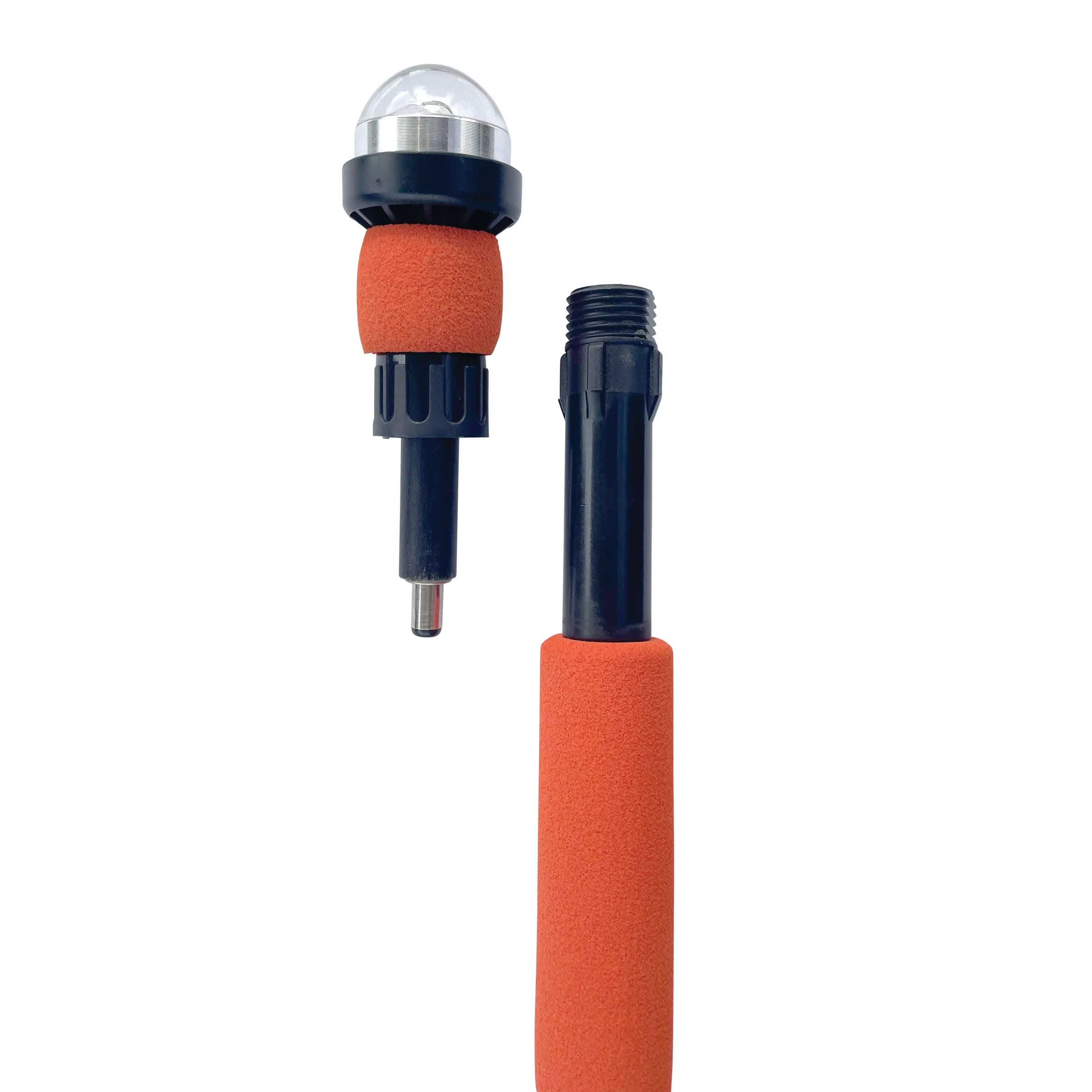 YP-LR360-PRO Lightning Rod - NEW & IMPROVED Threaded Power Connectors - Extendable Powered 360 Degree Safety Light, Flag, and Optional Accessory Mount - Image 2